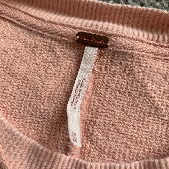 Free People Ruffled Sweatshirt - Picture 2 of 2